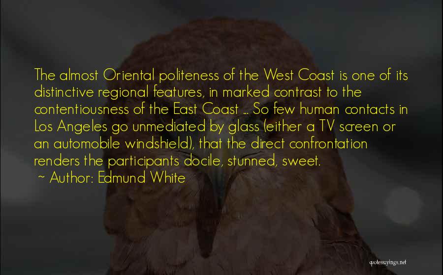 Regional Quotes By Edmund White