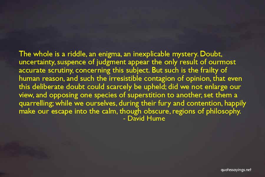 Regions Quotes By David Hume