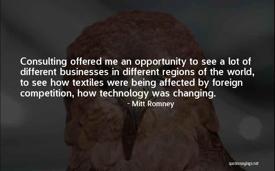 Regions Quotes By Mitt Romney