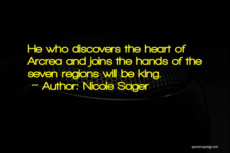 Regions Quotes By Nicole Sager