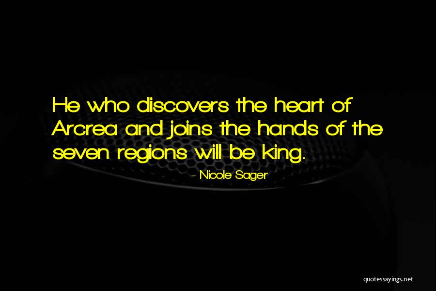 Regions Quotes By Nicole Sager