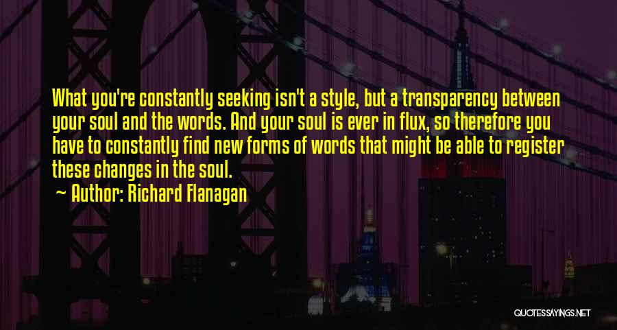 Register Your Quotes By Richard Flanagan