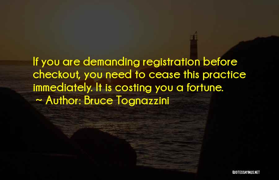 Registration Quotes By Bruce Tognazzini