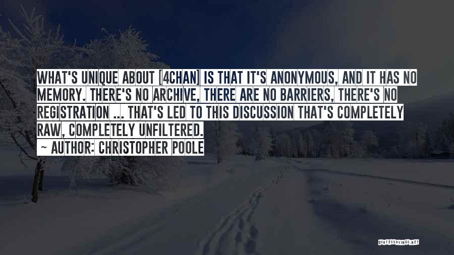 Registration Quotes By Christopher Poole