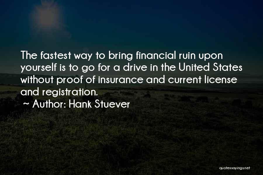 Registration Quotes By Hank Stuever