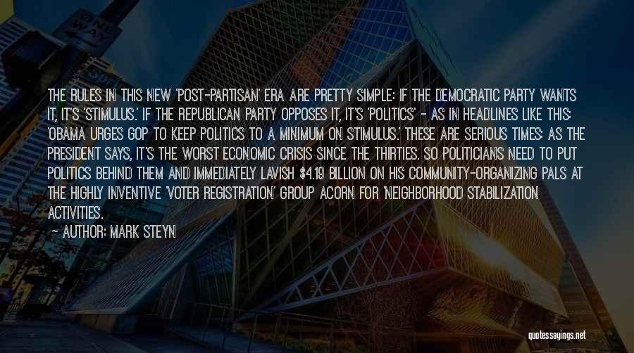 Registration Quotes By Mark Steyn