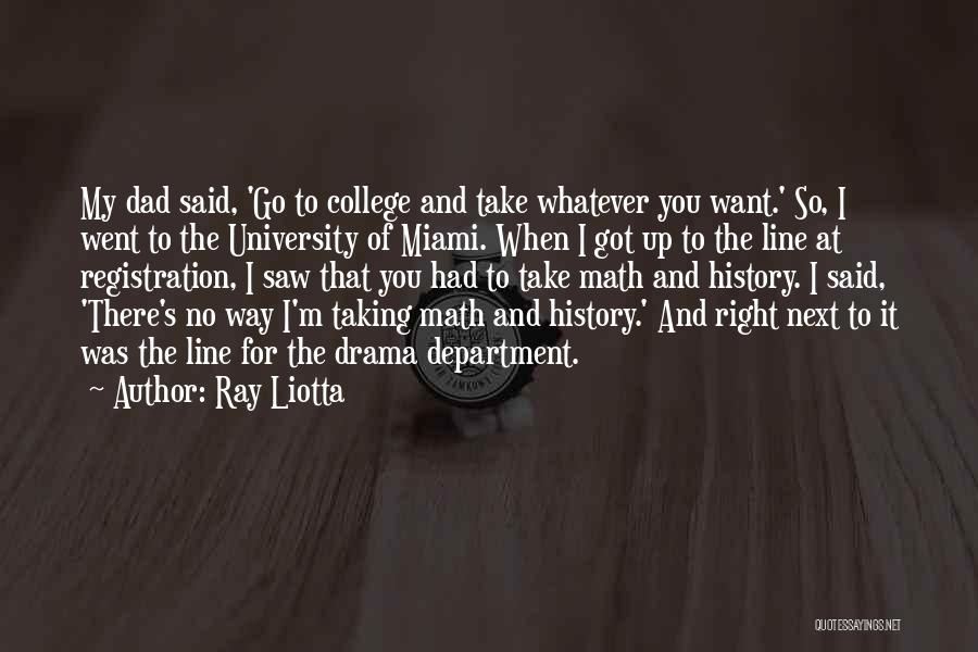 Registration Quotes By Ray Liotta