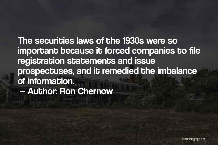 Registration Quotes By Ron Chernow