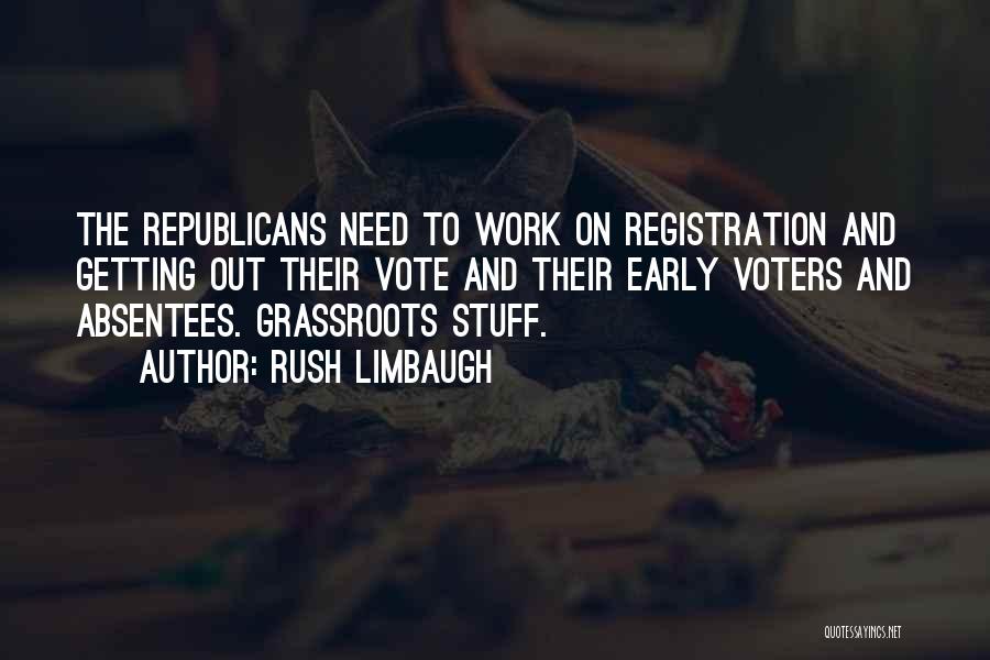 Registration Quotes By Rush Limbaugh