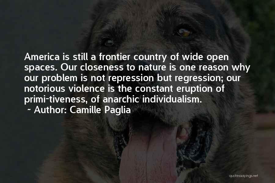 Regression Quotes By Camille Paglia