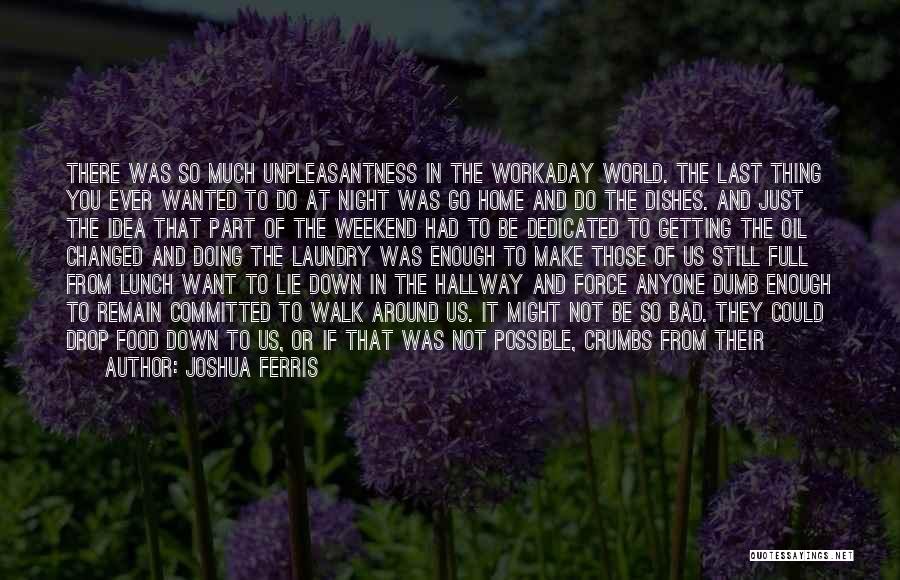 Regression Quotes By Joshua Ferris