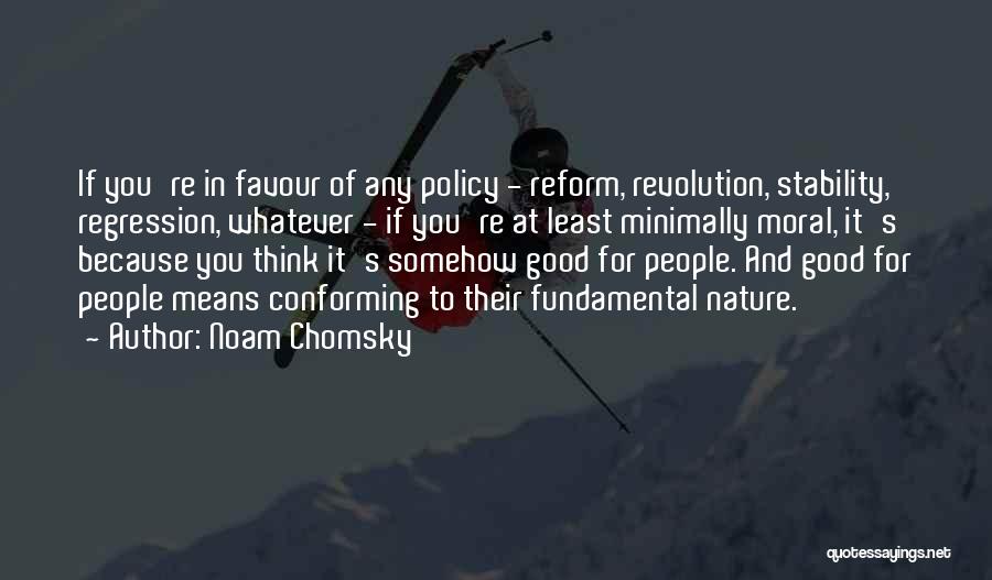 Regression Quotes By Noam Chomsky