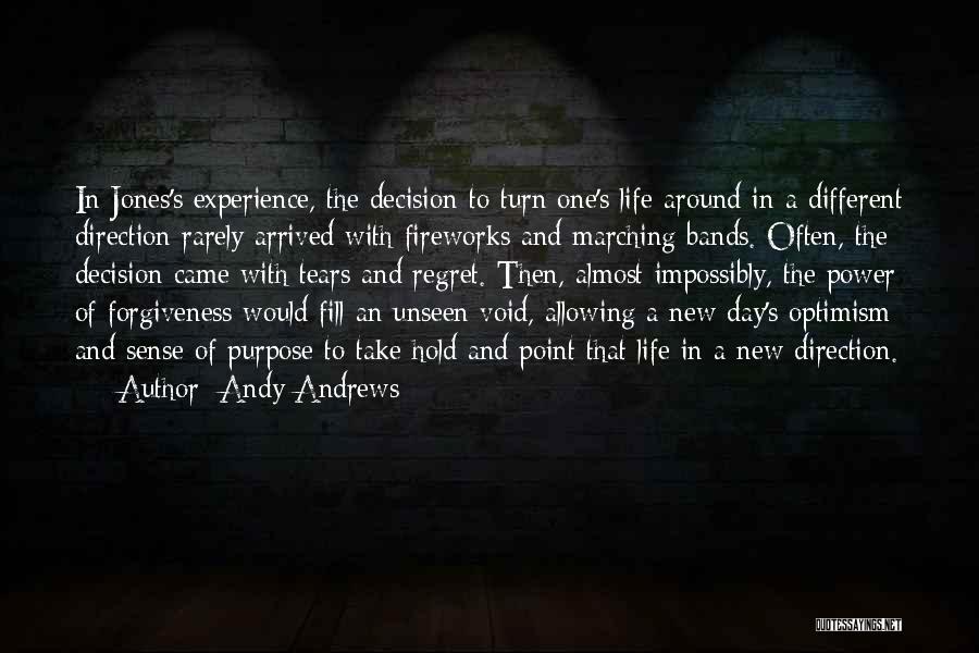 Regret And Forgiveness Quotes By Andy Andrews