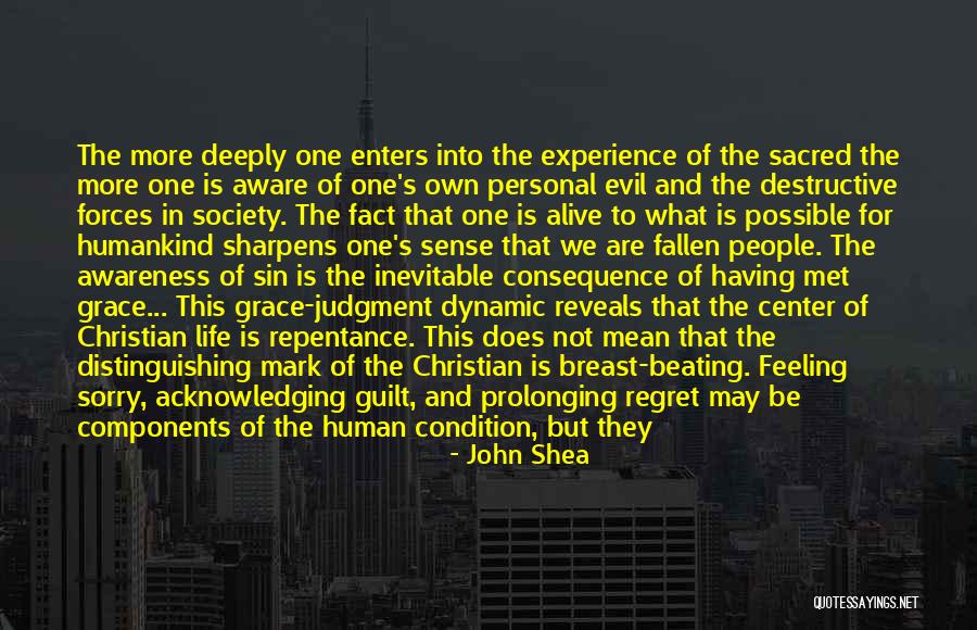 Regret And Remorse Quotes By John Shea