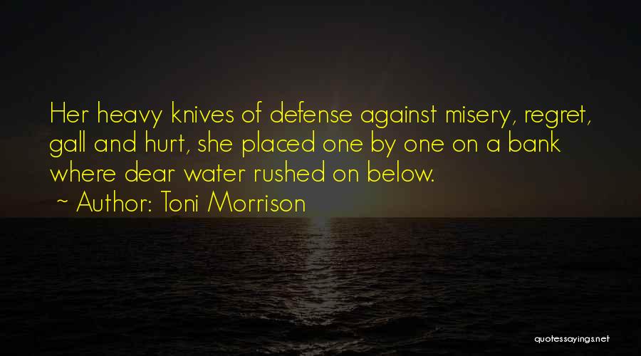 Regret Hurt Quotes By Toni Morrison