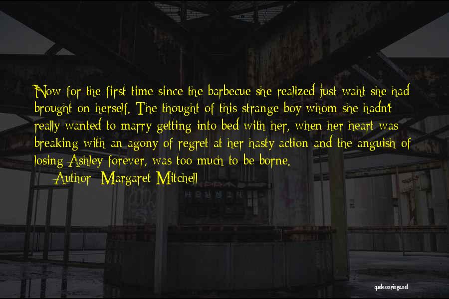 Regret Losing Her Quotes By Margaret Mitchell