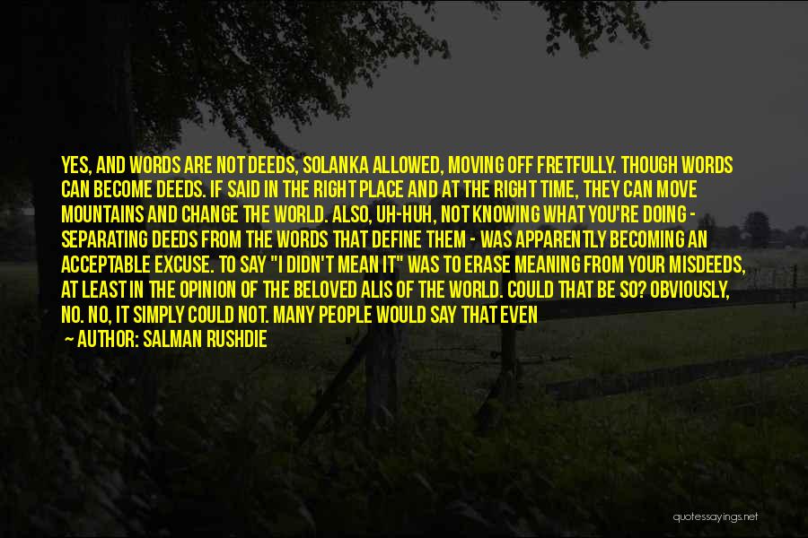 Regret Moving On Quotes By Salman Rushdie
