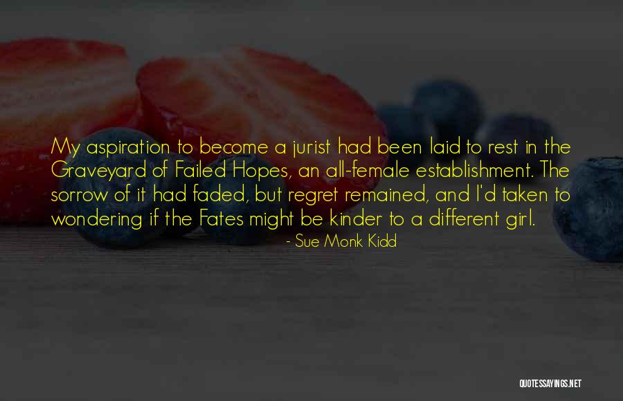 Regret Sorrow Quotes By Sue Monk Kidd Regret Sorrow Quotes By Sue Monk Kidd