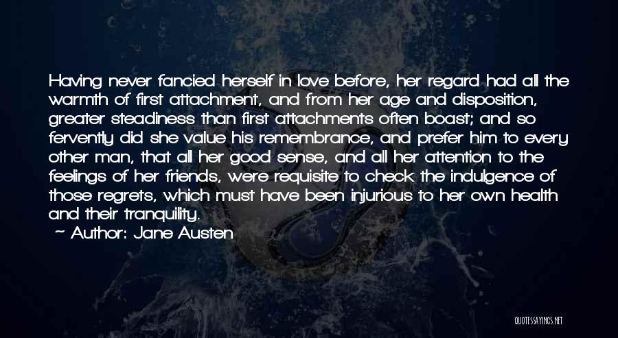 Regrets In Love Quotes By Jane Austen