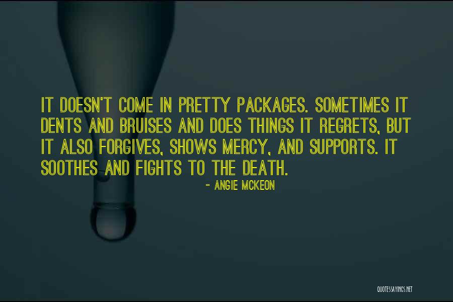 Regrets Love Quotes By Angie McKeon Regrets Love Quotes By Angie McKeon