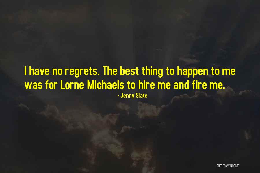Regrets Quotes By Jenny Slate Regrets Quotes By Jenny Slate