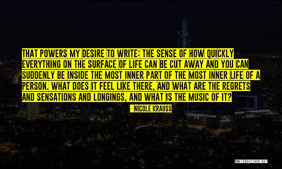 Regrets Quotes By Nicole Krauss Regrets Quotes By Nicole Krauss