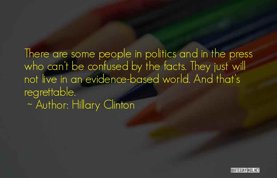 Regrettable Quotes By Hillary Clinton