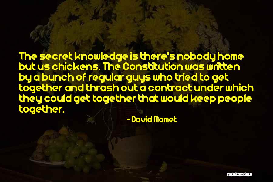 Regular People Quotes By David Mamet Regular People Quotes By David Mamet