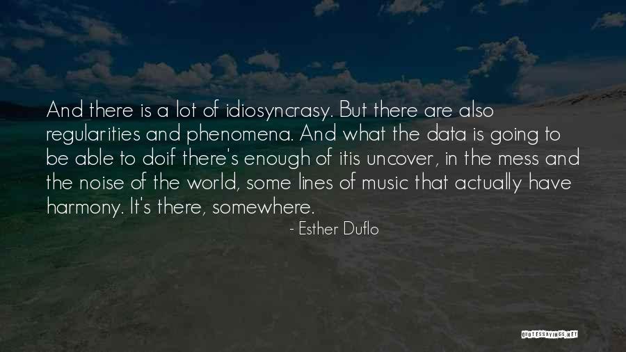 Regularities Quotes By Esther Duflo Regularities Quotes By Esther Duflo