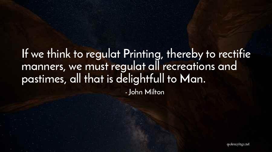 Regulat Quotes By John Milton Regulat Quotes By John Milton