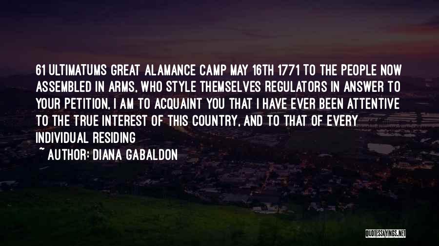 Regulators Quotes By Diana Gabaldon