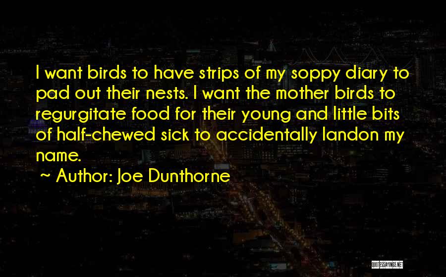 Regurgitate Quotes By Joe Dunthorne