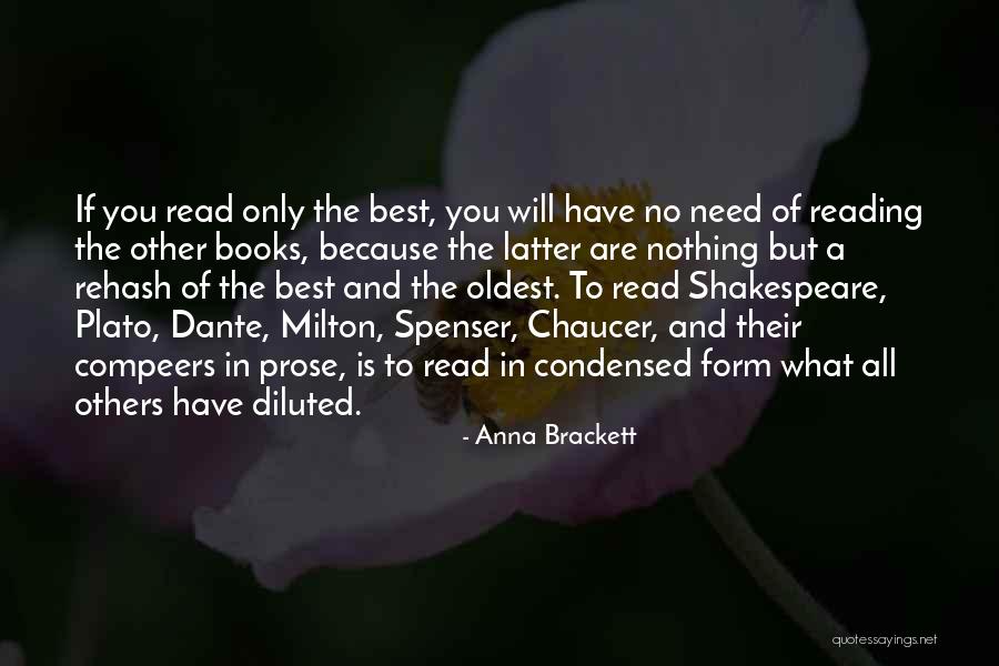 Rehash Quotes By Anna Brackett