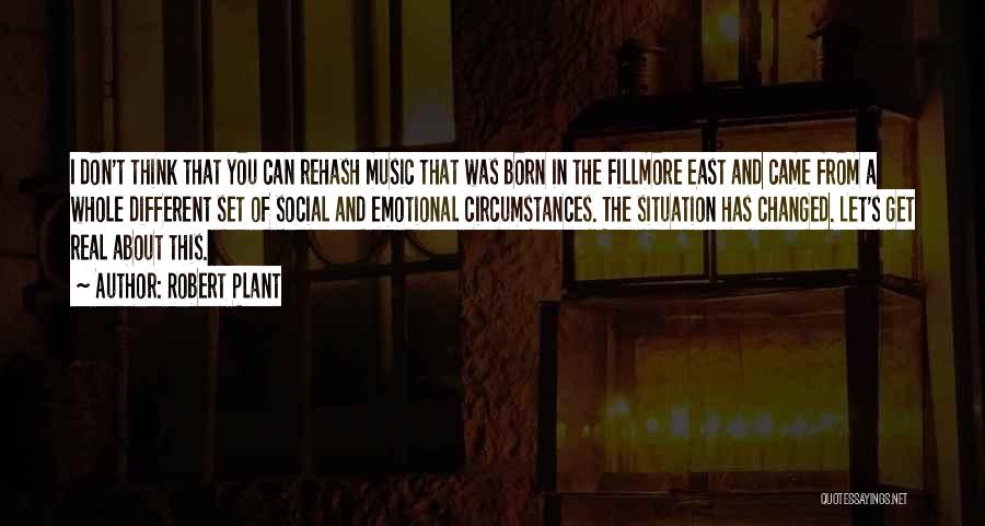Rehash Quotes By Robert Plant