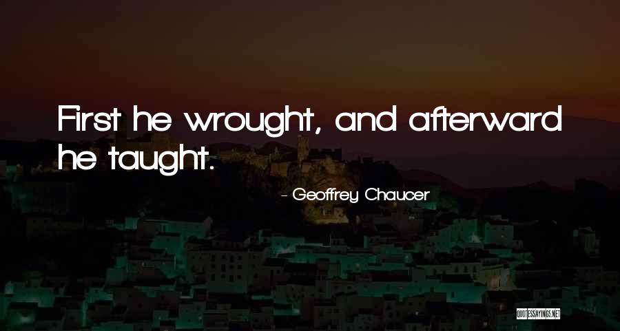 Reichling Michael Quotes By Geoffrey Chaucer Reichling Michael Quotes By Geoffrey Chaucer