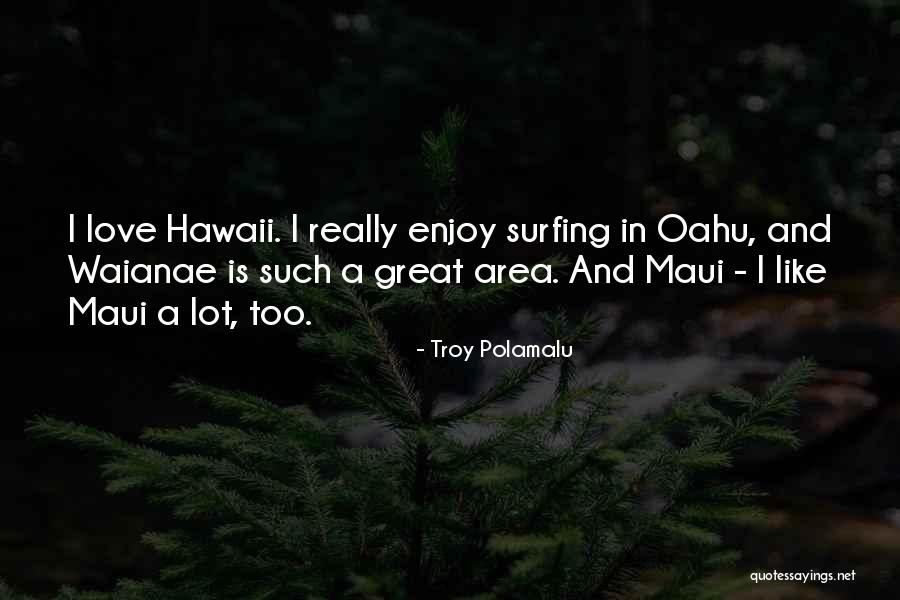 Reidun Henrickson Quotes By Troy Polamalu Reidun Henrickson Quotes By Troy Polamalu