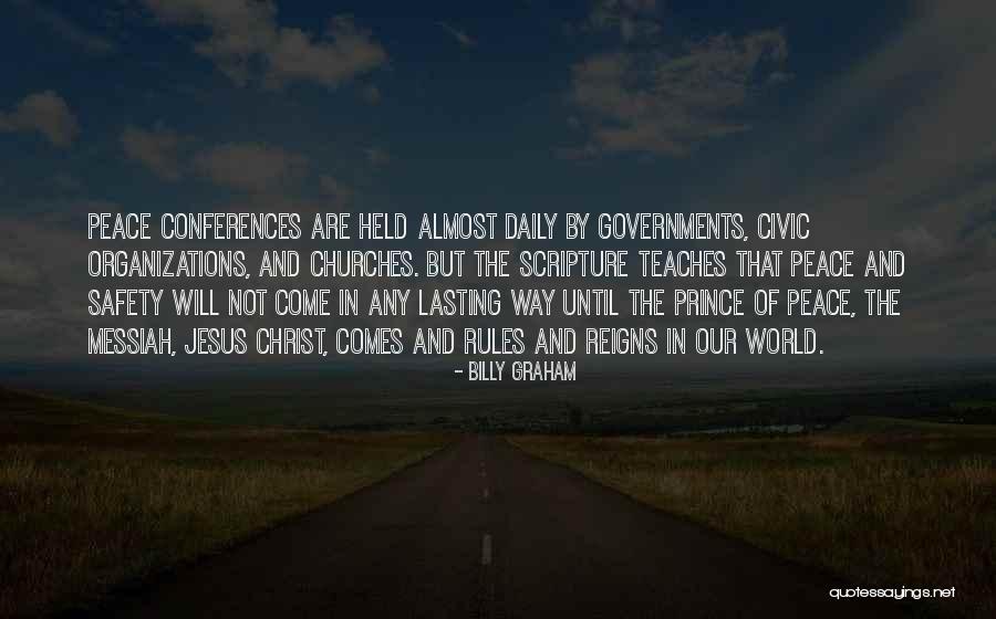 Reigns Quotes By Billy Graham