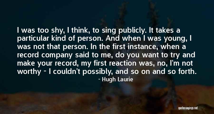 Reiler Weier Quotes By Hugh Laurie Reiler Weier Quotes By Hugh Laurie