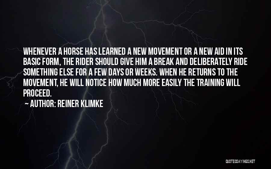 Reiner Klimke Quotes 2036799