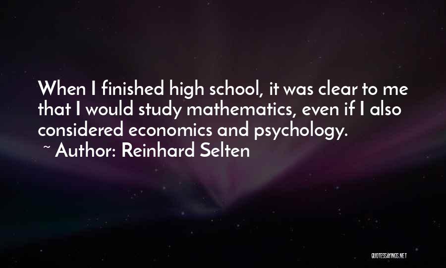 Reinhard Selten Quotes 1086262