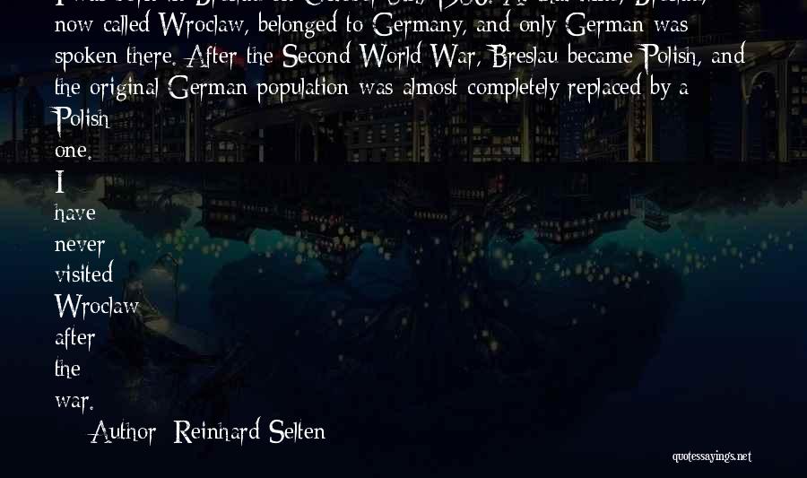 Reinhard Selten Quotes 1451536