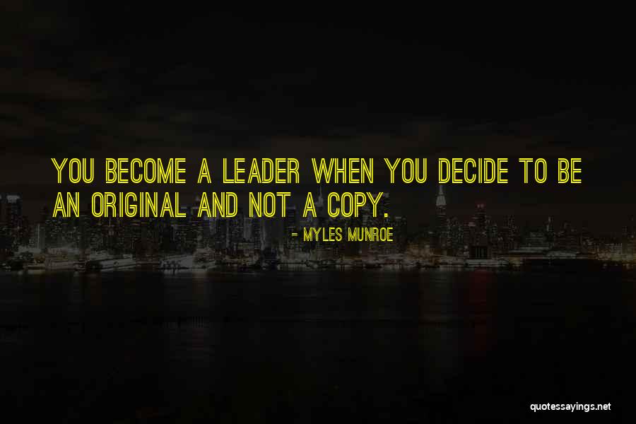 Reinholdt Quotes By Myles Munroe