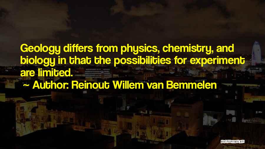 Reinout Willem Van Bemmelen Quotes 2164403