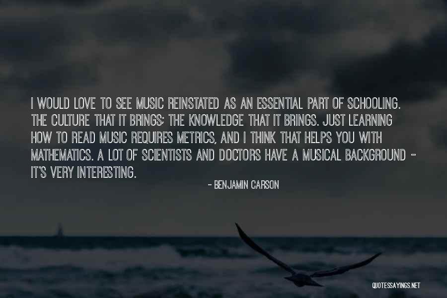 Reinstated Quotes By Benjamin Carson Reinstated Quotes By Benjamin Carson