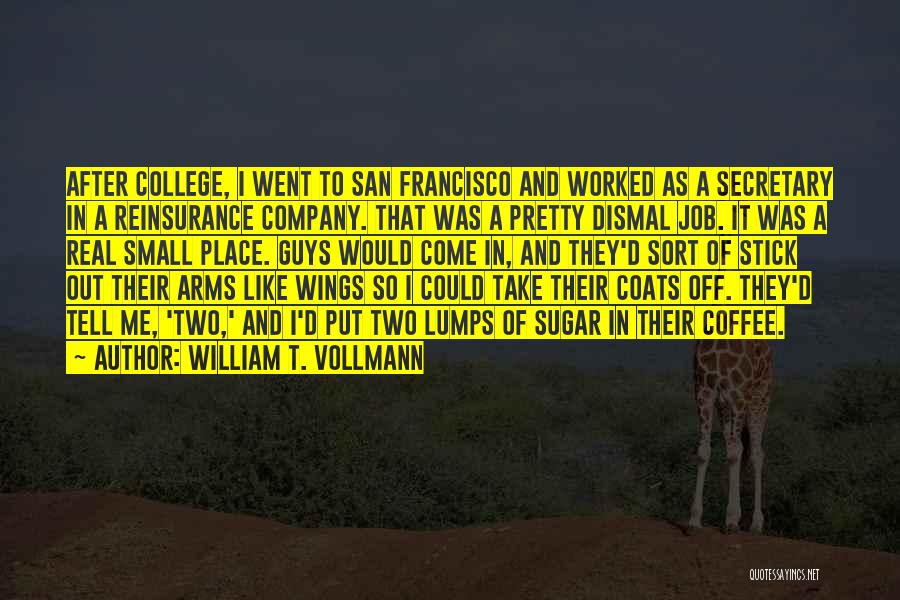 Reinsurance Quotes By William T. Vollmann