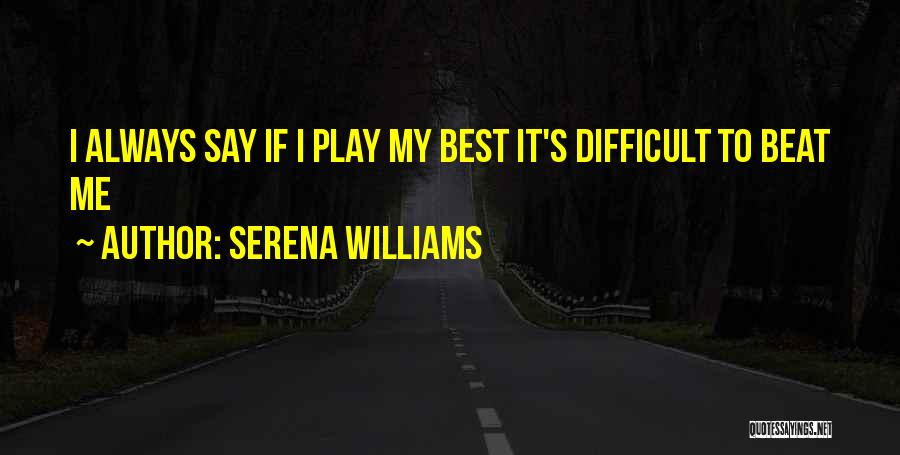 Reintegrating Prisoners Quotes By Serena Williams