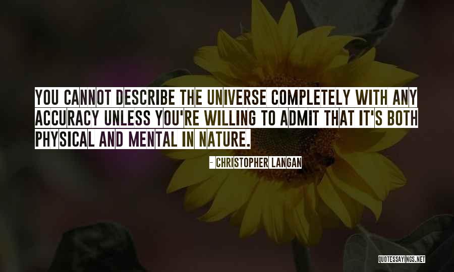 Reintegrating Quotes By Christopher Langan Reintegrating Quotes By Christopher Langan