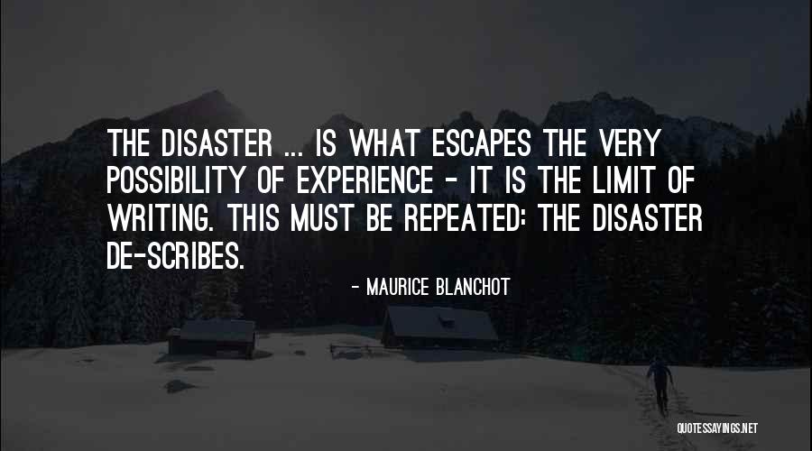 Reisberg Cognition Quotes By Maurice Blanchot Reisberg Cognition Quotes By Maurice Blanchot