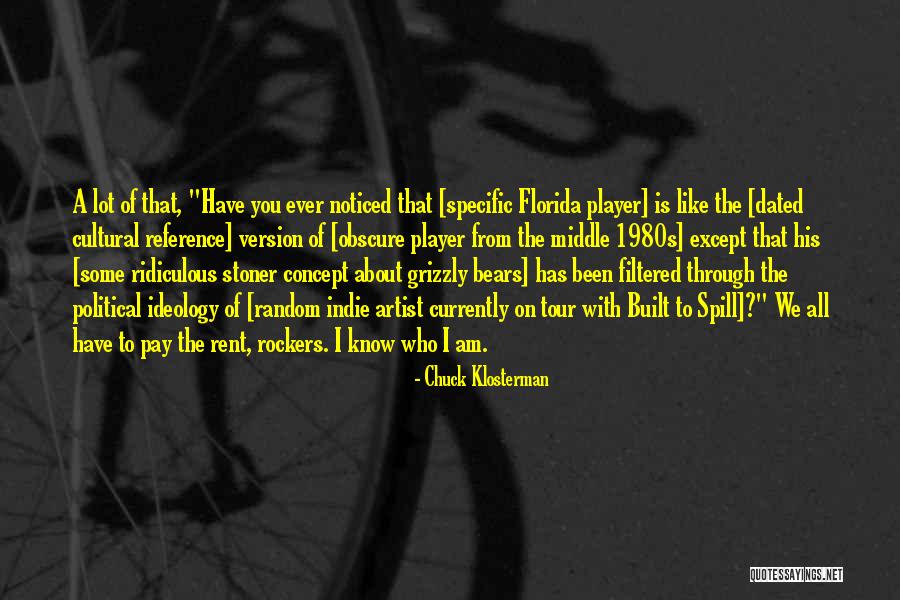 Reisfields Quotes By Chuck Klosterman Reisfields Quotes By Chuck Klosterman