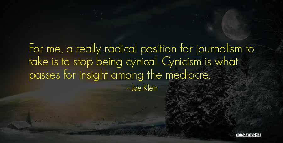 Reitter Ferenc Quotes By Joe Klein